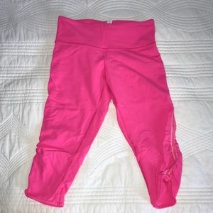 Lululemon cropped leggings size 4